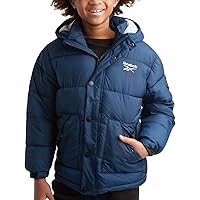 Boys' Winter Coat - Heavyweight Quilted Puffer Snow Parka - Weather Resistant Ski Jacket for Boys (8-20)