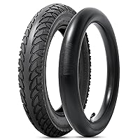 12 1/2 x 2 1/4 Replacement Tire and Inner Tube, 12.5x2.25 Tire Tube with CR202 Angled Valve Stem, 12-1/2 x 2-1/4 Tire Fit for Electric Scooter Razor Pocket Mod, Currie, Schwinn, GT, IZIP, eZip(1 Set)