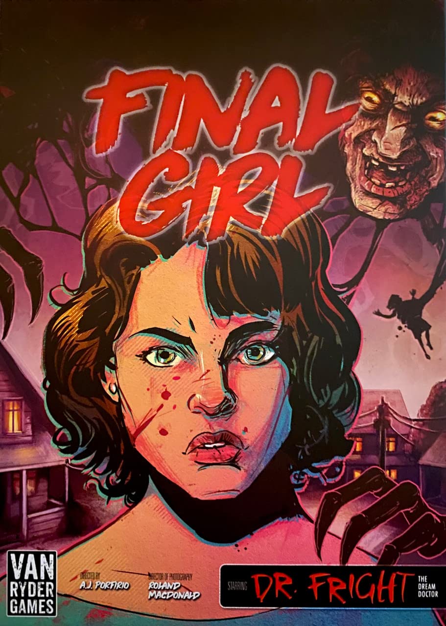 Final Girl: Frightmare on Maple Lane – Board Game by Van Ryder Games – Core Box Required to Play - 1 Player – Board Games for Solo Play – 20-60 Minutes of Gameplay – Teens and Adults Ages 14+