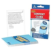 Edupress Context Clues Practice Cards, Levels 3.5-5.0,Blue