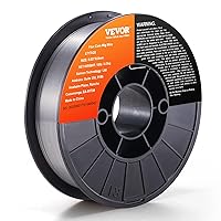 VEVOR Flux Core Welding Wire, E71T-GS 0.030-inch 10LBS, Gasless Mild Steel MIG Welding Wire with Low Splatter for All Position Arc Welding and Outdoor Use