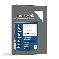 Southworth 404C 25% Cotton Business Paper White 24 lbs. Wove 8-1/2 x 11 500/Box FSC