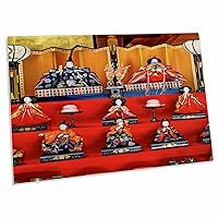 3dRose Japan, Nara Prefecture. Hina Dolls at The Takatori-do... - Desk Pad Place Mats (dpd-210194-1)