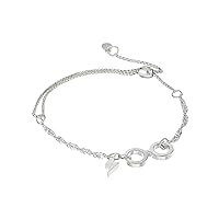 Alex and Ani Women's Harry Potter Gla ES Pull Chain Bracelet, Sterling Silver
