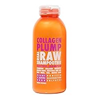 Real Raw Collagen Shampoo - Strengthen & Repair - No Water 100% Pure Aloe Juice & Coconut Water - Sulfate & Paraben Free, 12.0 Ounce, 1