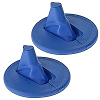 Master Elite Paint Can Lid Cover and Pouring Spout for 1-Gallon Containers, 2 Pack - Secure Seal with Built-in Spout to Pour Paint Easy, Prevents Messes, Spills, Drips, Splatter - Paint Storage Lid