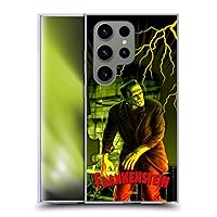 Head Case Designs Officially Licensed Universal Monsters Yellow Frankenstein Soft Gel Case Compatible with Samsung Galaxy S24 Ultra 5G