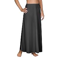 Shadowline Women's 4711636 36 Inch Flare Daywear Half Slip, Black,Ivory,Nude,White, S,M,L