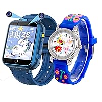 Kids Unicorn Smart Watches Kids Digtal Watch Cartoon Wrist Watches Birthday Gift for 3-12 Boys Grils