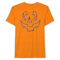 Jem Mens Carved Jack-O-Lantern Graphic T-Shirt