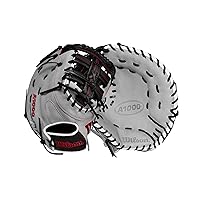 WILSON 2024 A1000 1620 12.5” Baseball First Base Mitt - Silver/Black/Red