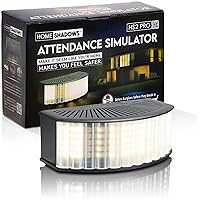 Attendance Simulator - DIY Home Security System That Casts Shadows on Curtains or Walls to Deter burglars Before They Try to Break in - Security Light for Home Safety - Apartment Security