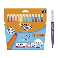 Bic Kids Kid Couleur XL Colouring Pens 12 Pack