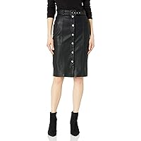 [BLANKNYC] Womens Faux Leather Pencil Skirt for All Occasions, Dress Or Casual Wear, Knee Length