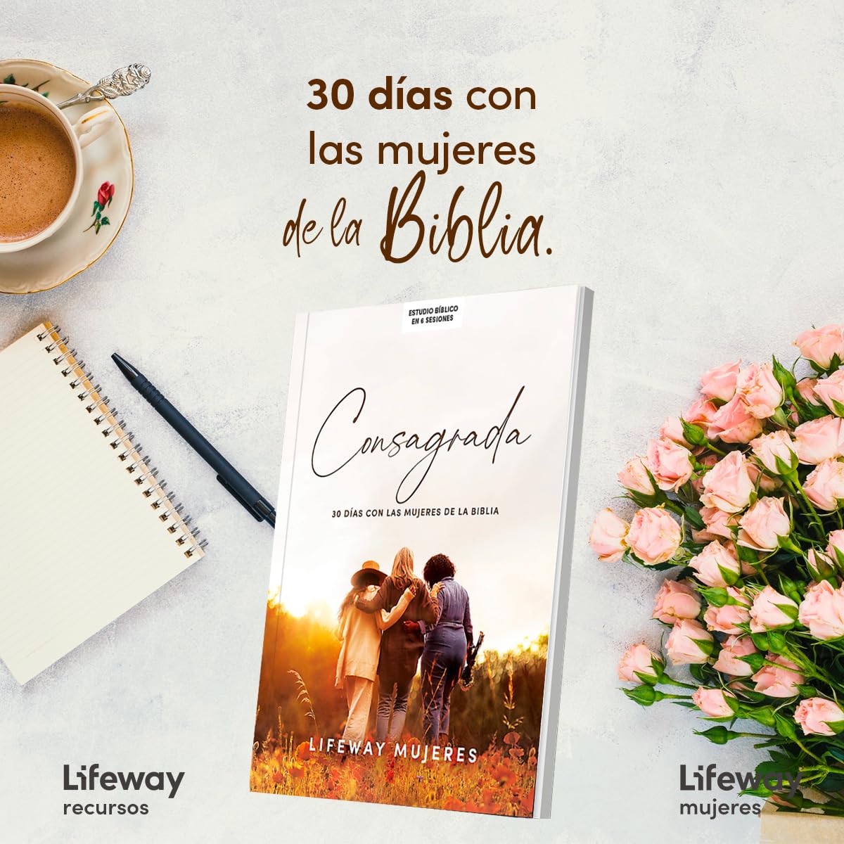 Consagrada - Estudio bíblico / SPA Devoted (Spanish Edition)
