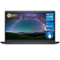 Dell Inspiron 3511 15.6-inch FHD Touchscreen Laptop, Intel Core i5-1035G1, 16GB DDR4 RAM, 512GB PCIe SSD, SD Card Reader, Webcam, HDMI, Wi-Fi, Windows 11 Home, Black (Renewed)