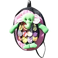 RaanPahMuang Cotton Mini Backpack Bag Handmade with the Cutest Elephant Art, Mini, Pink