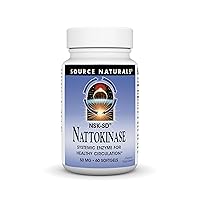 Source Naturals NSK-SD Nattokinase, Systemic Enzyme for Healthy Circulation*, 50 mg - 60 Softgels