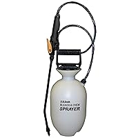 SMITH PERFORMANCE SPRAYERS 190285 1-Gallon Bleach and Chemical Sprayer for Lawns and Gardens or Cleaning Decks, Siding, and Concrete