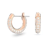 Swarovski Stone Crystal Pierced Hoop Earring Jewelry Collection