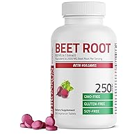 Bronson Beet Root Extra Strength, Non-GMO, 250 Vegetarian Tablets