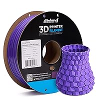 INLAND Micro Center PETG 3D Printer Filament 1.75mm - Purple, 1kg Cardboard Spool (2.2 lbs), Dimensional Accuracy +/- 0.03mm