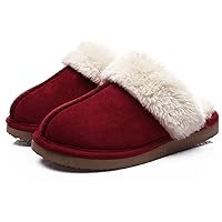 Litfun Women's Fuzzy Memory Foam Slippers Fluffy Winter House Shoes Indoor and Outdoor