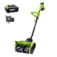 Power Tools by ALM 20-Volt 12-Inch Cordless Electric Snow Thrower