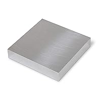 TCI Precision Metals 316 Stainless Steel Sheets Metal Plates Precision Ground Flat and Milled .250