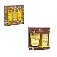 Orange Blossom Honey Serious Restoration For Hands & Hand and Body Lotion, Lip Balm and Hand Sanitizer 3 Piece Kit