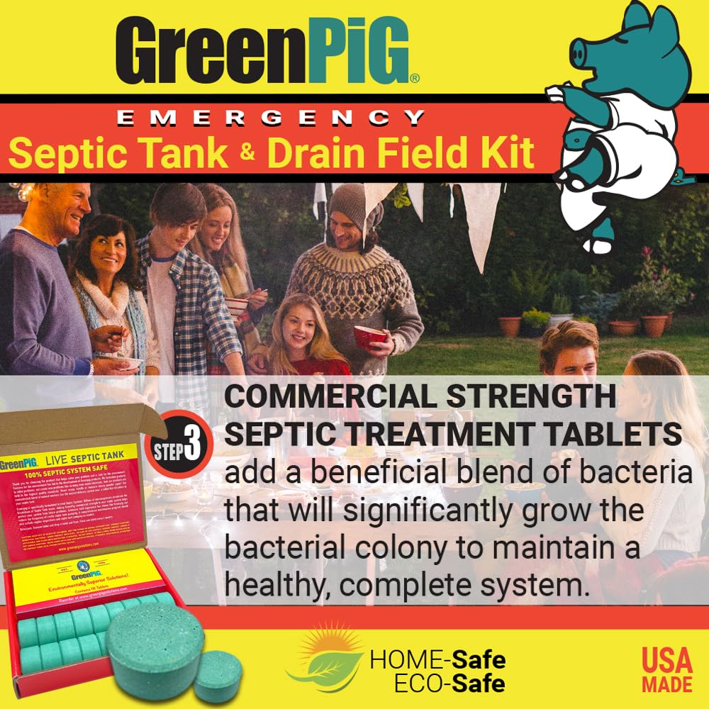 Green Pig Emergency Septic Tank & Drain Field Kit