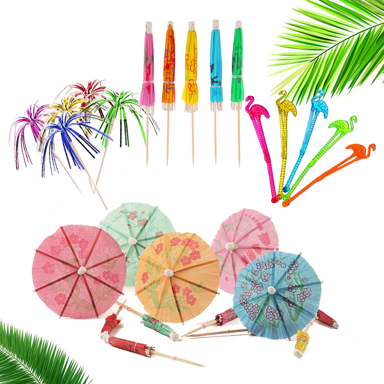 Mua 60 Pieces Cocktail Party Decoration Drinks Accessory Pack with ...