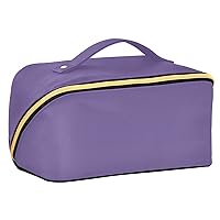 Periwinkle Purple Makeup Bag Large Cosmetic Bags for Women Travel Makeup Bags for Women Cosmetic Bag Organizer Makeup Pouch Toiletry Bag for Toiletries Cosmetics Travel Daily Use