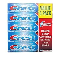 Toothpaste 8.2 Ounce Cavity Protect 5-Pack