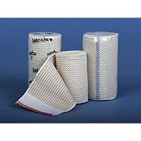 Medline Matrix Wrap Elastic Bandage with Hook and Loop Closure, Non-Sterile, 4