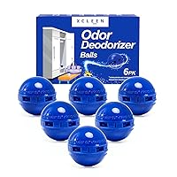 Odor Deodorizer Balls for Sneaker, Escape Scent 6 pack, Essential Oil Long Lasting Shoe Odor Eliminator, Small Spaces Air Freshener for Car, Gym Bags, Drawers and Locker