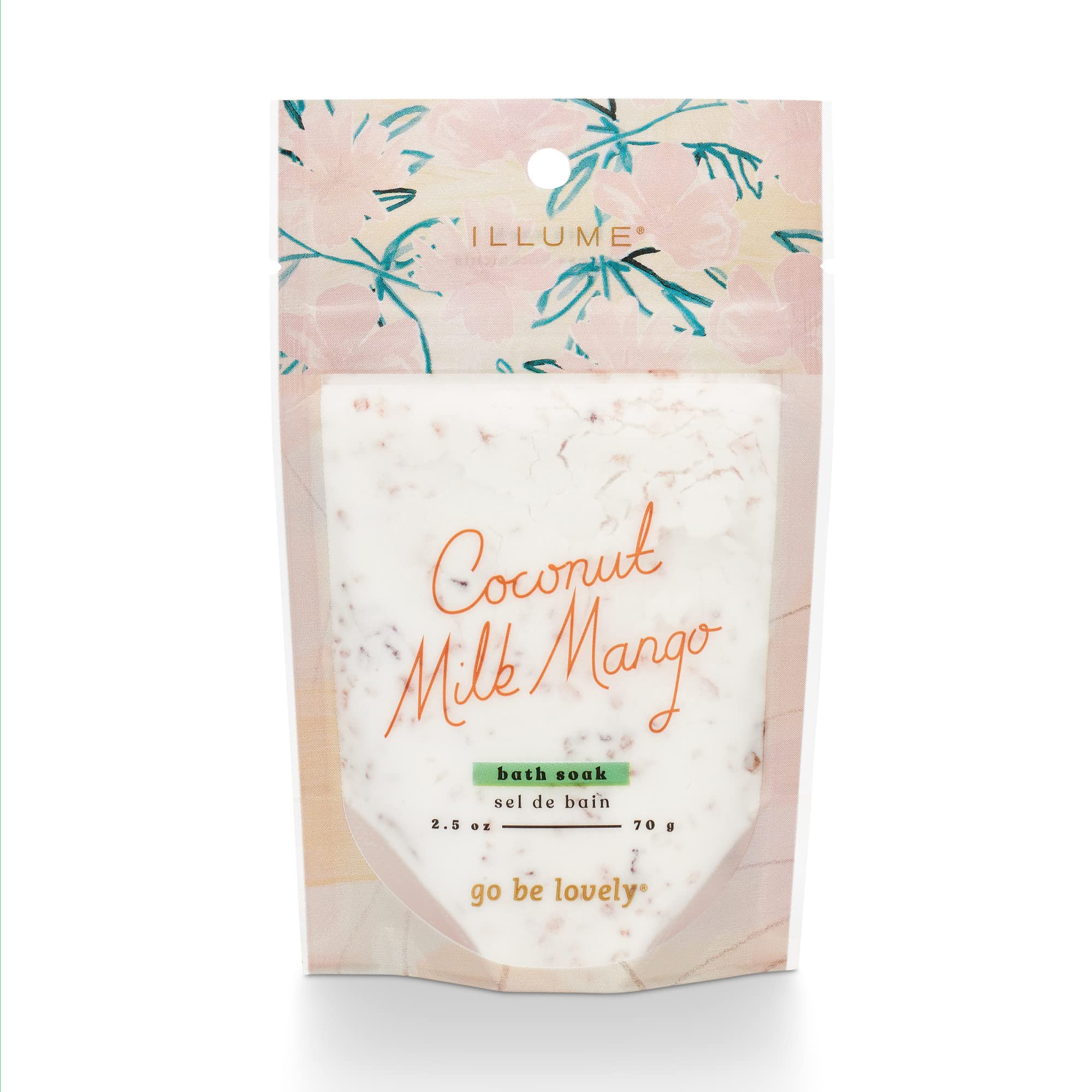 Illume Go Be Lovely Coconut Milk Mango Bath Soak, 2