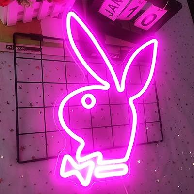 Mua Playboy Neon Sign Rabbit Bunny Neon Sign Dimmable Acrylic LED ...