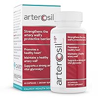 Arterosil HP by Calroy Health Sciences – Cardiovascular Health – Blood Pressure Support Supplement – Endothelial Glycocalyx Support – Cardiologist Recommended – MonitumRS Rhamnan Sulfate – Patented