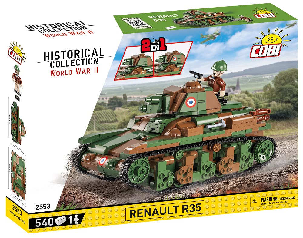 540 Pcs Historical Collection WWII /2553/ Renault R35