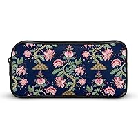 William Morris Pencil Case Large Capacity Zippered Pen Bag Stationery Organizer for Home Office