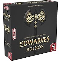 The Dwarves: Big Box - Board Game by Pegasus Spiele 2-6 Players – Board Games for Family – 60-90 Minutes of Gameplay – Games for Family Game Night – Kids and Adults Ages 10+ - English Version