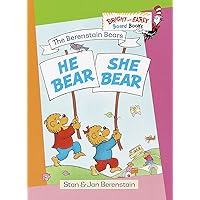 The Berenstain Bears He Bear, She Bear The Berenstain Bears He Bear, She Bear Board book Hardcover Paperback