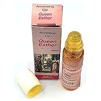 Zuluf Queen Esther Anointing Oil Holy Land Christian - 10ml (.34 fl. oz.) Roll-On Bottle Israel Blessing Oil | Blessed Anointing Oil for Prayers Faith Healing, Home Blessing and Church PER009