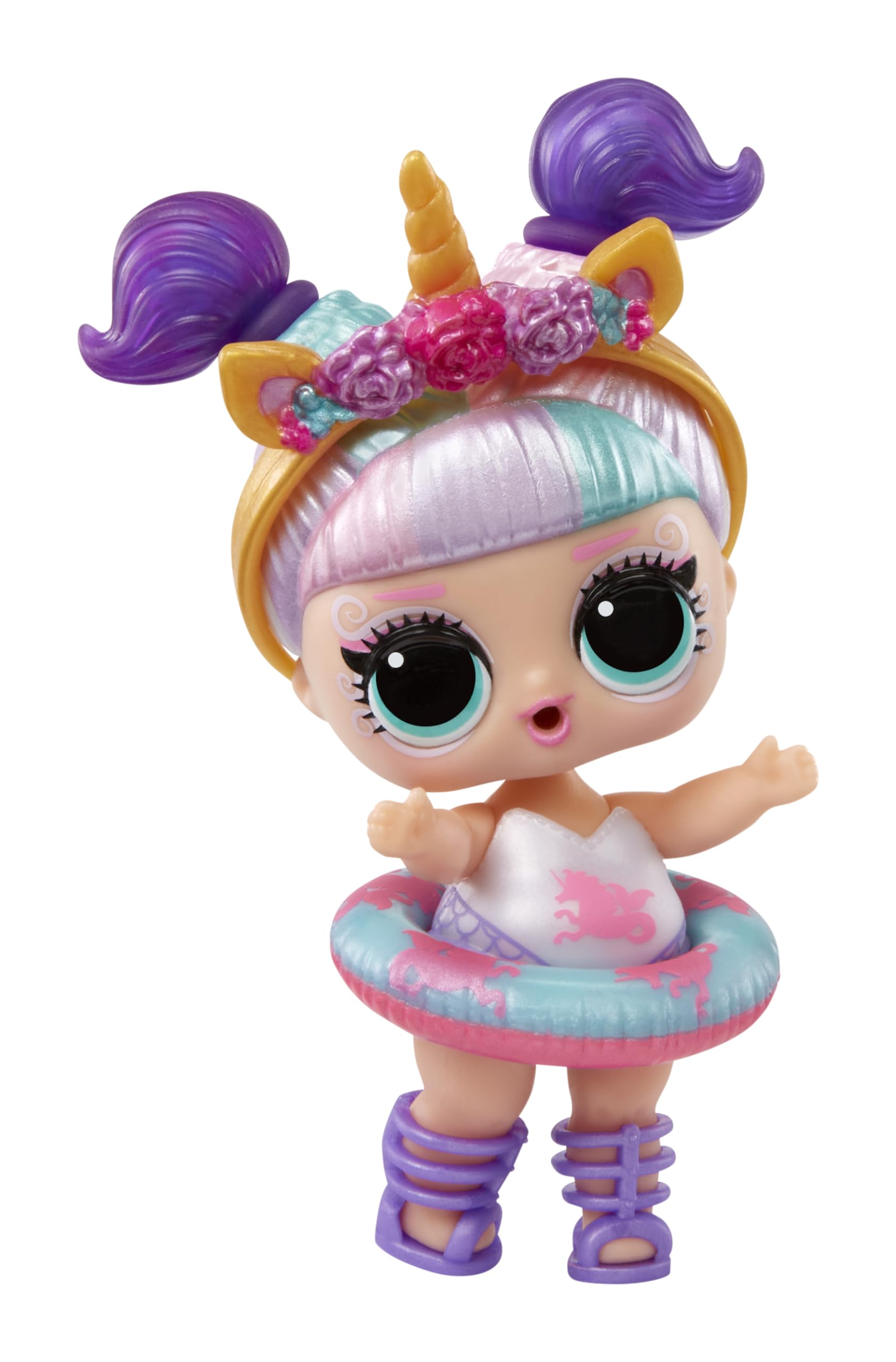 LOL Surprise Water Balloon Surprise Dolls with Collectible Doll, Water Balloon Hair, Glitter Balloons, 4 Ways to Play, Water Play, Reusable Water Balloons, Surprise Doll, Limited Edition Doll 4+