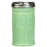 Tablecraft Sugar Shaker with Stainless Steel Top, 3.0625