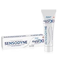 Sensodyne Rapid Relief Sensitive Toothpaste, Sensitive Teeth Treatment, Mint - 3.4 Ounces