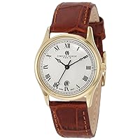 Charles-Hubert, Paris Women's 6814-GW Premium Collection Gold-Plated Stainless Steel Watch