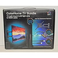 Aura LED Color Home TV Mount Combo Pack, 55 inches