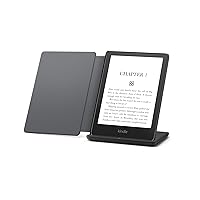 Kindle Paperwhite Signature Edition including Kindle Paperwhite (32 GB) - Agave Green - Without Lockscreen Ads, Leather Cover - Black, and Wireless Charging Dock